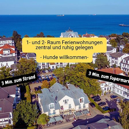 Appartementhaus Sonnenschein - Nur 250M Zum Strand, Zentrumsnah Binz Exteriör bild