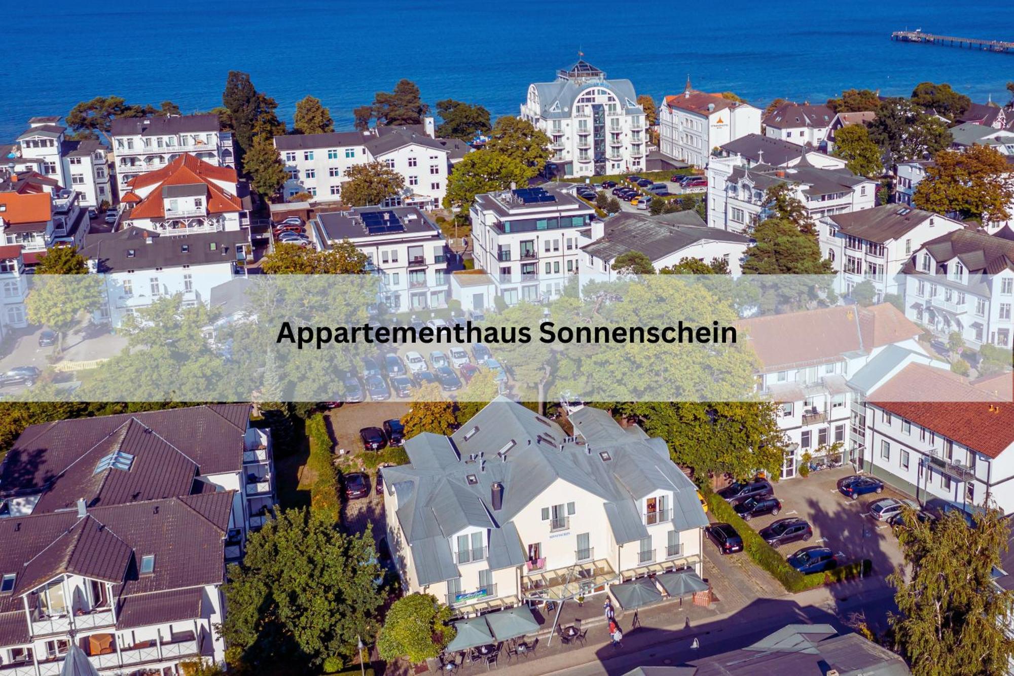 Appartementhaus Sonnenschein - Nur 250M Zum Strand, Zentrumsnah Binz Exteriör bild